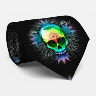 Psychedelische Trippy-Explosion-Tasse Krawatte