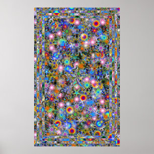 Psychedelische Überdosis Poster