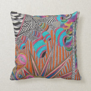 Psychedelische Visionen Kissen