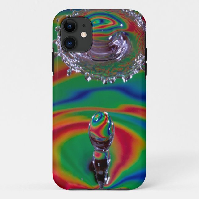 Psychedelische Wasser-Tropfen iPhone 5 Abdeckung Case-Mate iPhone Hülle (Rückseite)