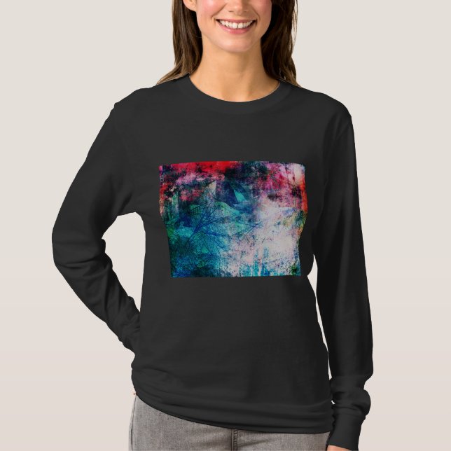 Psychedelische Weinkellerei Marques de Riscal, Art T-Shirt (Vorderseite)