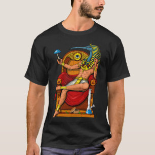 Psychedelischer ägyptischer Gott Thoth T-Shirt