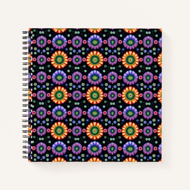 Psychedelischer Ausbruch Notizbuch (Vorderseite)