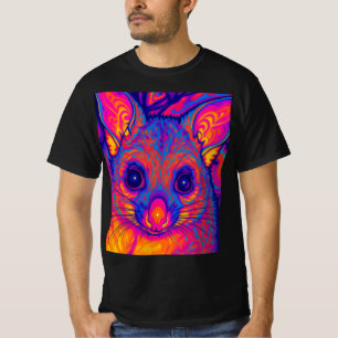 psychedelischer australischer Bushtailed Possum T-Shirt