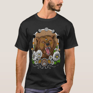 Psychedelischer Bär T-Shirt