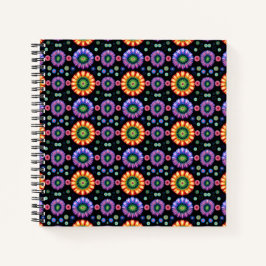 Psychedelischer Burst Notizbuch