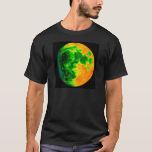 psychedelischer Farbmond T-Shirt