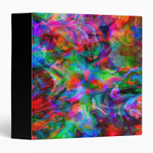 Psychedelischer Farbstrudel