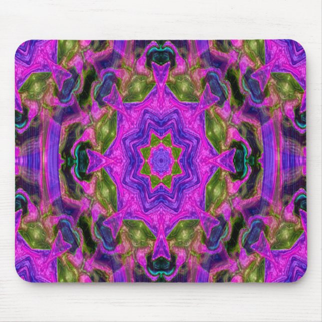 Psychedelischer Garten.... Mousepad (Vorne)