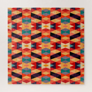 Psychedelischer geometrischer Hintergrund: Vintage