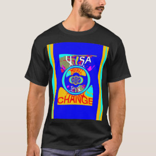Psychedelischer Groove: Pop Art Abstrakt Energy T-Shirt