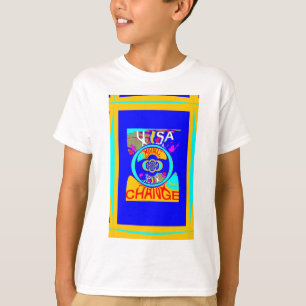 Psychedelischer Groove: Pop Art Abstrakt Energy T-Shirt