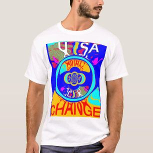 Psychedelischer Groove: Pop Art Abstrakt Energy T-Shirt