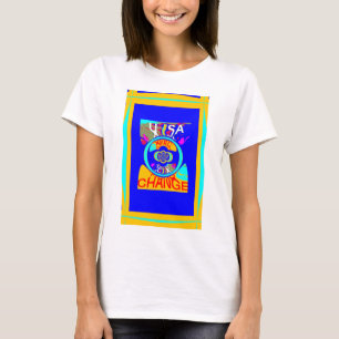 Psychedelischer Groove: Pop Art Abstrakt Energy T-Shirt