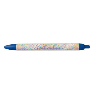 Psychedelischer Hippie-Weichwasserfarbe Kugelschreiber