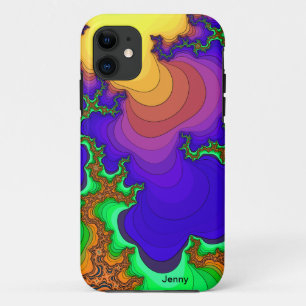 Psychedelischer Lava-Fluss-Fraktal iPhone Fall Case-Mate iPhone Hülle