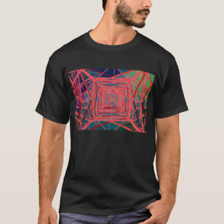 psychedelischer Mast T-Shirt
