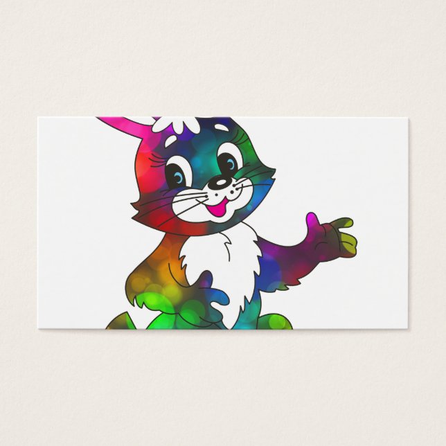 Psychedelischer Osterhase (Vorderseite)