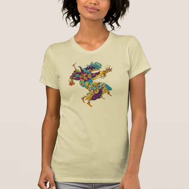 Psychedelischer Pest-Doktor T-Shirt (Vorderseite)
