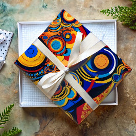 Psychedelischer Pop Art Retro Geschenke für Großto Geschenkpapier