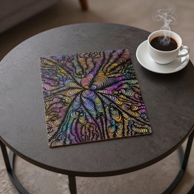 Psychedelischer Regenbogen - Optische Täuschung -  (Von Creator hochgeladen)