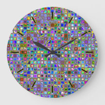 Psychedelischer Regenbogen Texturierte Mosaikflies