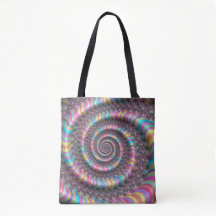 Psychedelischer Regenbogen Unicorn Nautilus 3D