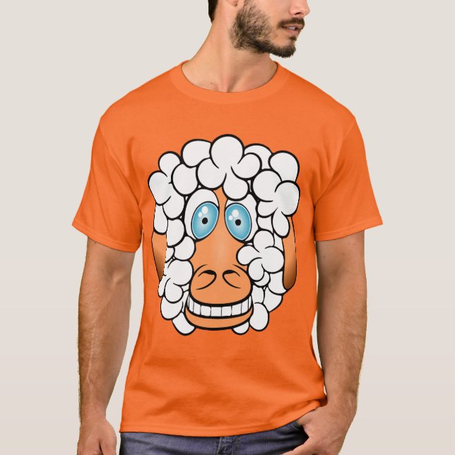 Psychedelischer Schaf-T - Shirt (Vorderseite)