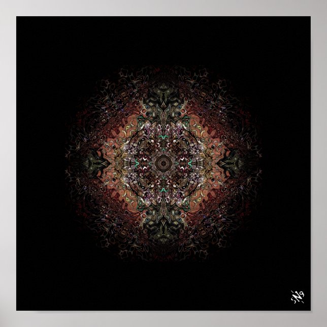 Psychedelischer Schild v1 (Vorne)