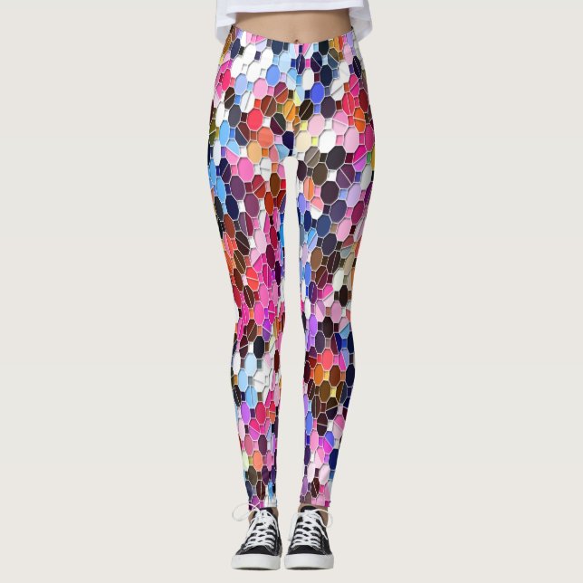 Psychedelischer Sommerspass.... Leggings (Vorderseite)
