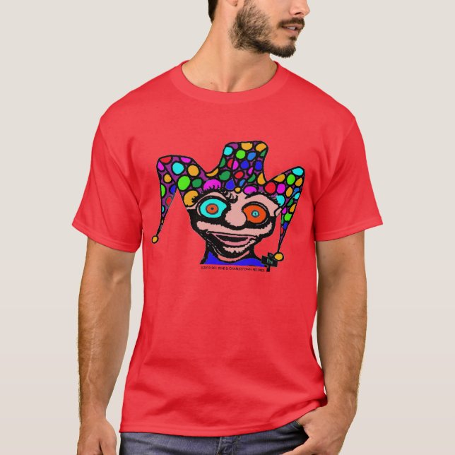 Psychedelischer Spaßvogel T-Shirt (Vorderseite)