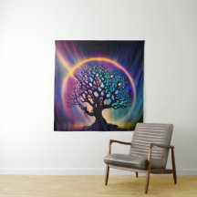 Psychedelischer Surreal Mystical Tree