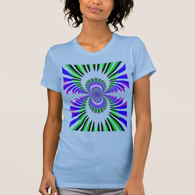 Psychedelischer T - Shirt (Vorderseite)