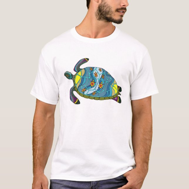 Psychedelischer T - Shirt (Vorderseite)