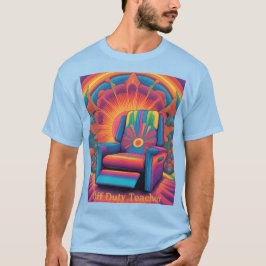 Psychedelischer T - Shirt für Männer