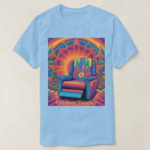 Psychedelischer T - Shirt für Männer