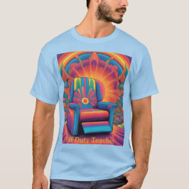 Psychedelischer T - Shirt für Männer