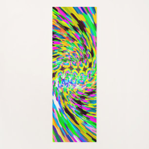 Psychedelischer Wirbelsturm Yogamatte