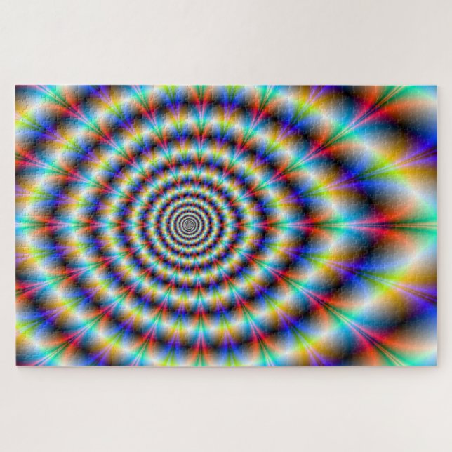 Psychedelisches Auge (Horizontal)