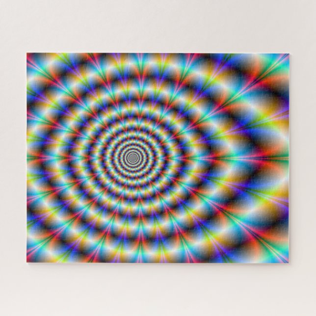 Psychedelisches Auge (Horizontal)