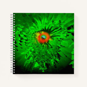 Psychedelisches Auge...... Notizbuch