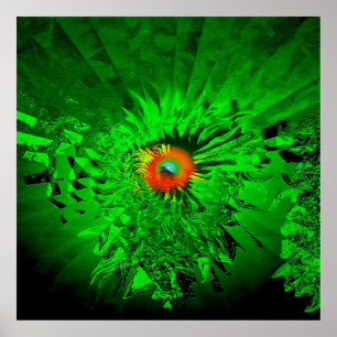 Psychedelisches Auge...... Poster