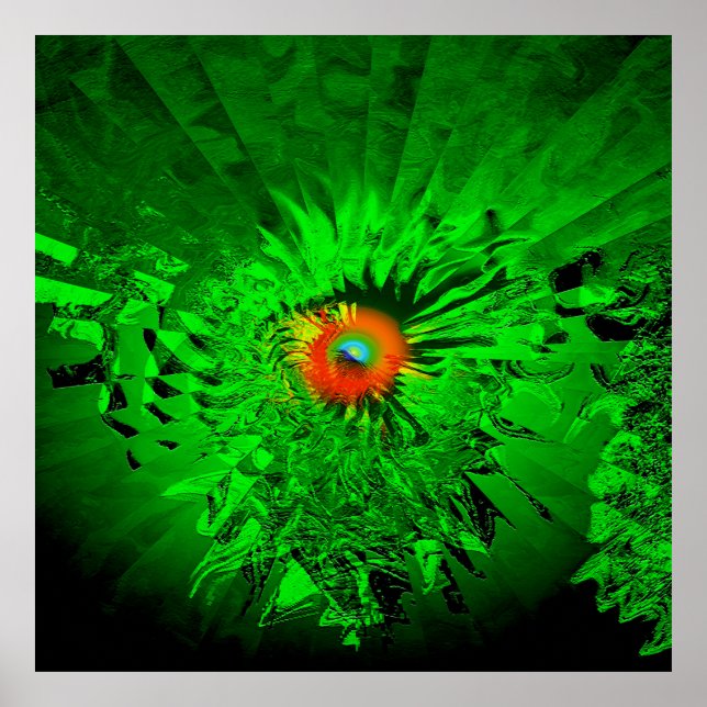 Psychedelisches Auge...... Poster (Vorne)