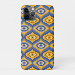 Psychedelisches Augenmuster Indigo Case-Mate iPhone Hülle