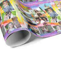 Psychedelisches Foto Geschenk Wrap HAMbWG