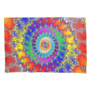 Psychedelisches Fraktal Kissenbezug