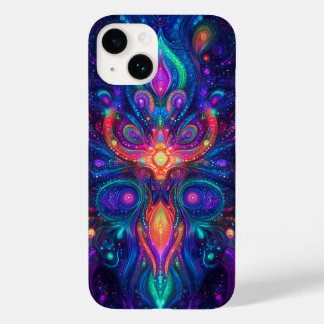 Psychedelisches Fraktal Phone Case