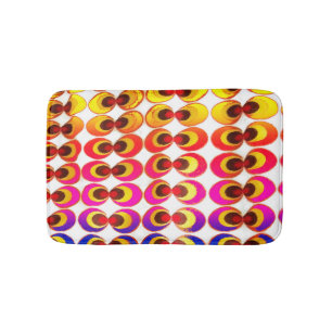 Psychedelisches Gewebe Badematte
