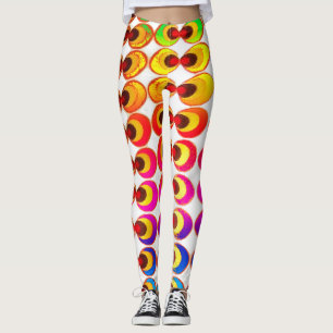 Psychedelisches Gewebe Leggings