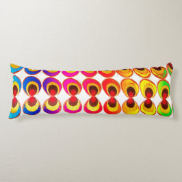 Psychedelisches Gewebe Seitenschläferkissen